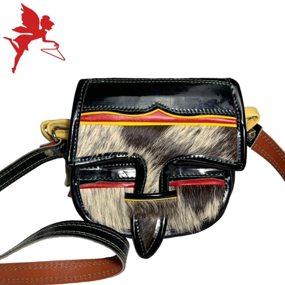 NWT Colombian Traditional Tienda Artesenal Leather Mini Satchel Crossbody Bag